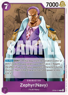 Zephyr (Navy) OP06-074 R Foil