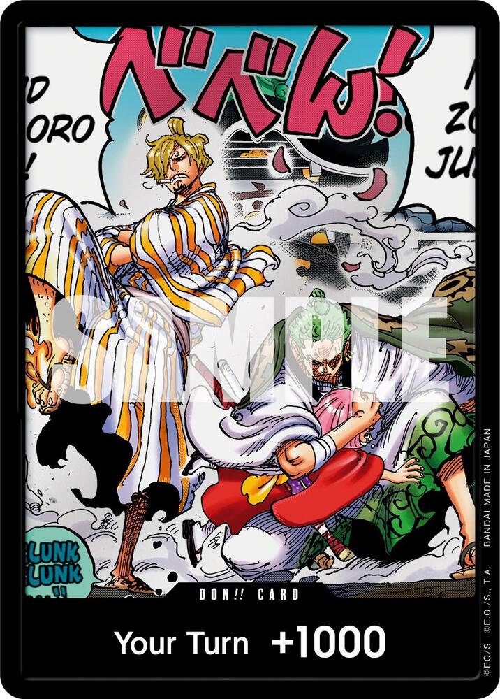 DON!! Card (Alternate Art) OP06 DON!! Foil