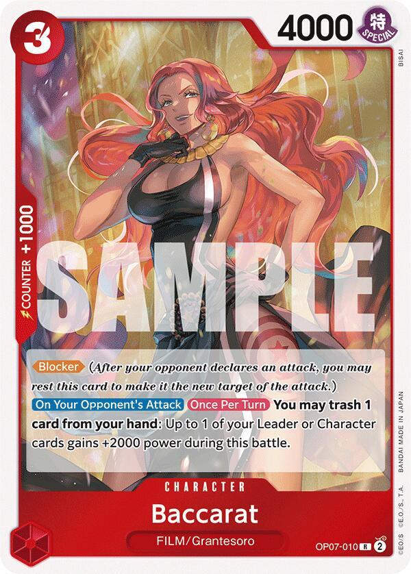 Baccarat OP07-010 R Foil