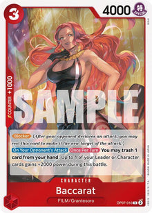 Baccarat OP07-010 R Foil