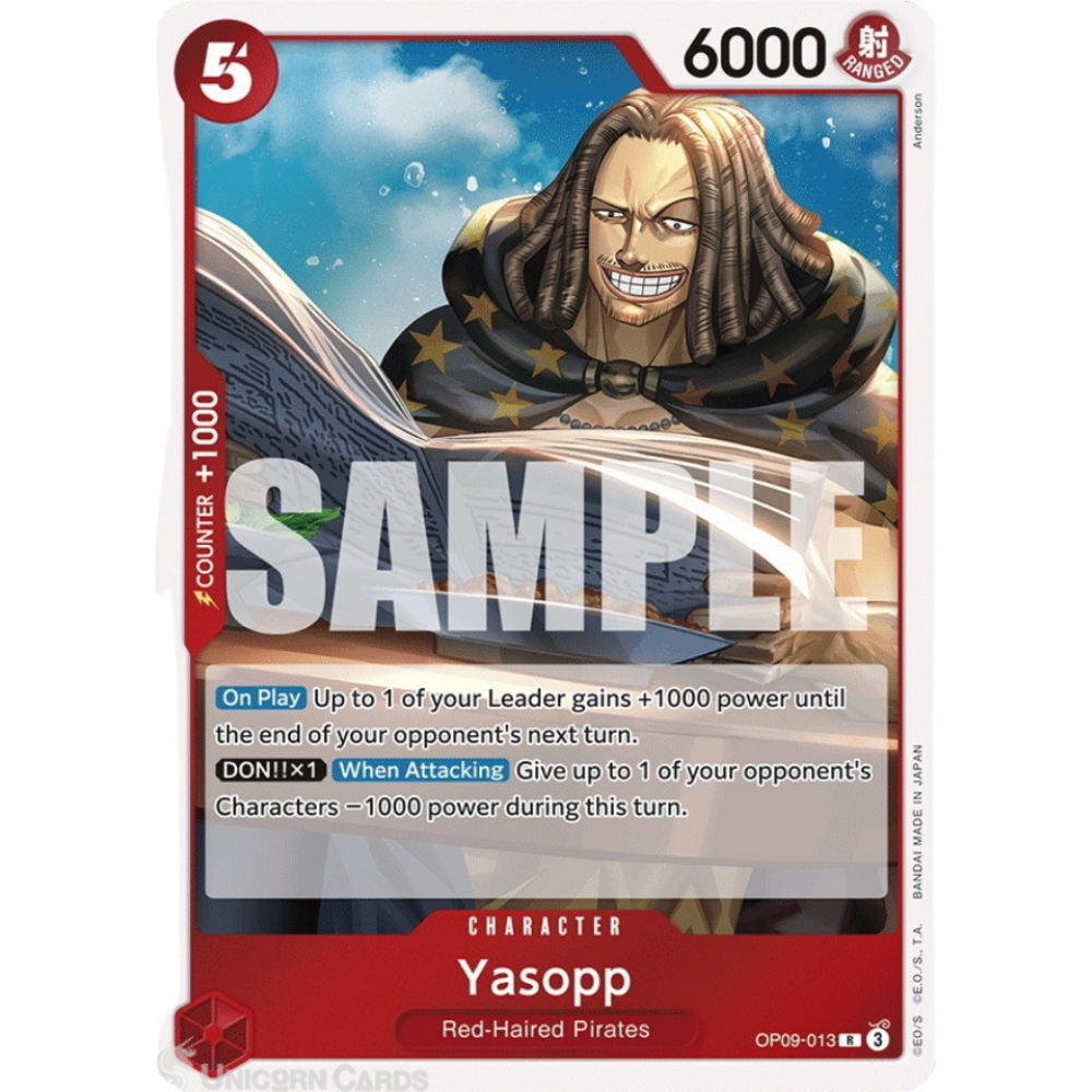 Yasopp OP09-013 R ENG)
