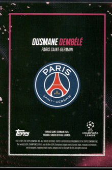 Ousmane Dembele 2024-25 Topps Showtime UEFA Club Competitions NNO