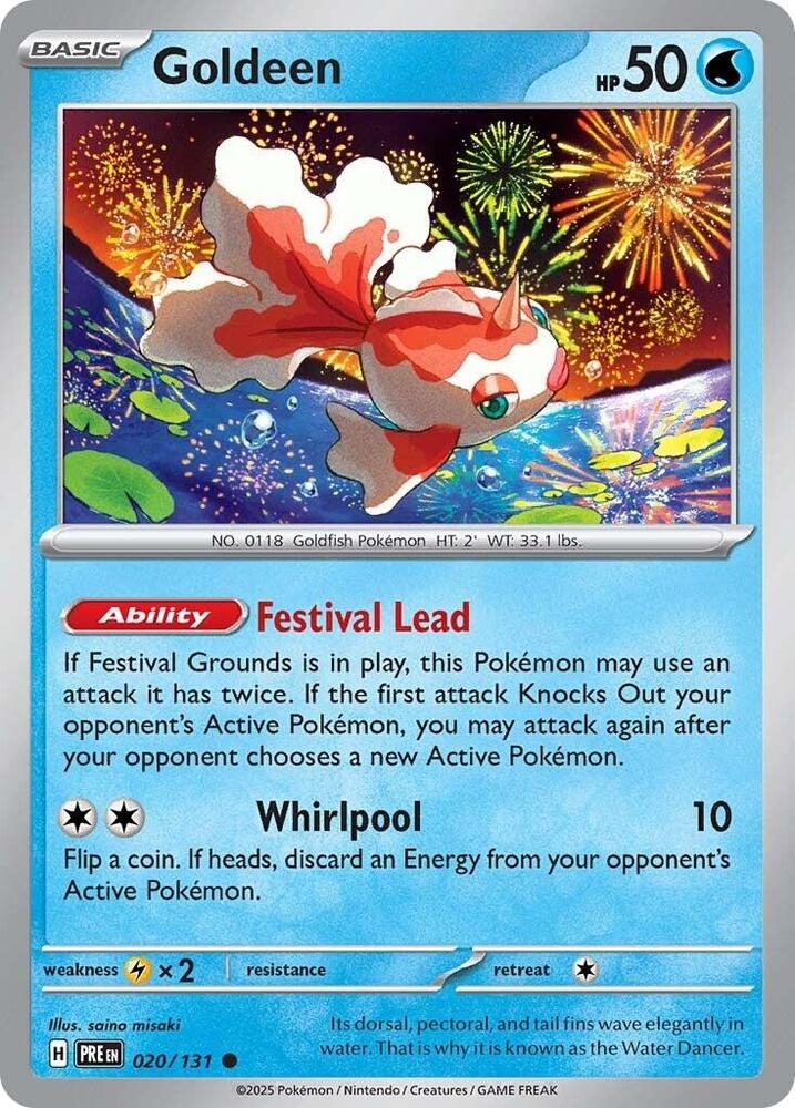 Goldeen PRE 020/131 Common