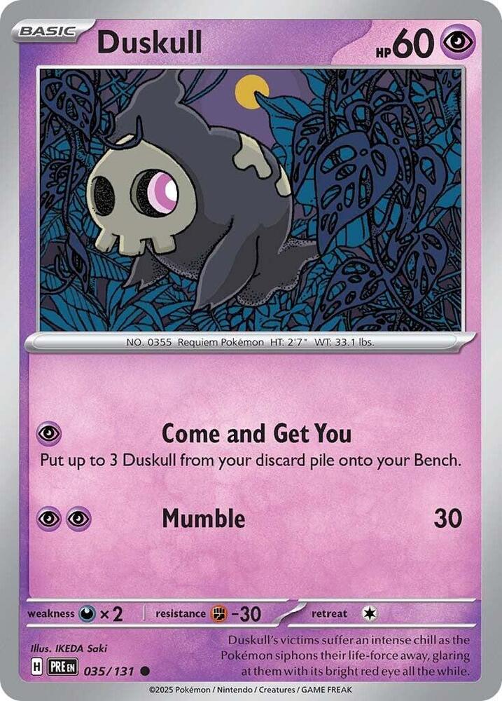 Duskull PRE 035/131 Common