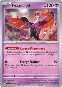 Fezandipiti PRE 045/131 Rare Holo