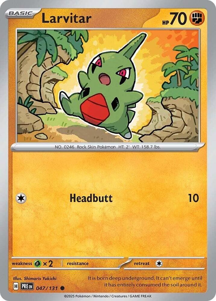 Larvitar PRE 047/131 Common