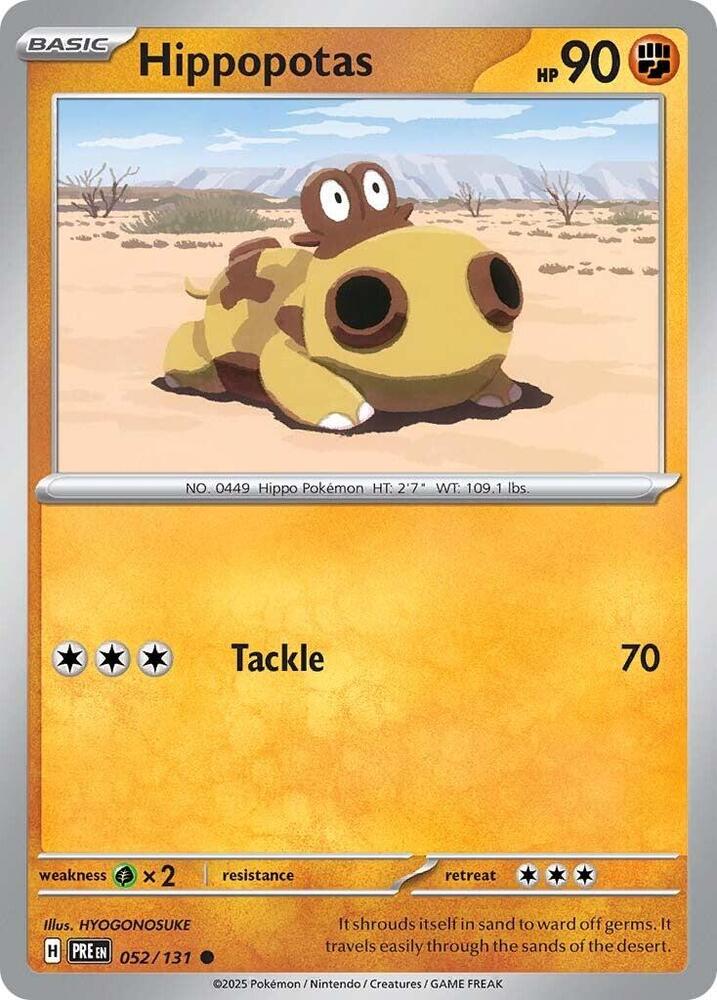 Hippopotas PRE 052/131 Common