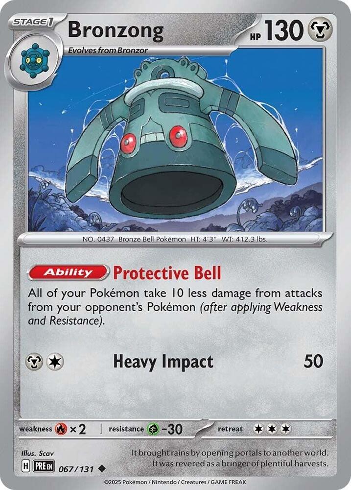 Bronzong PRE 067/131 Uncommon