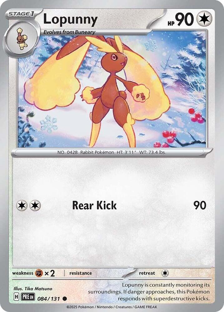 Lopunny PRE 084/131 Common