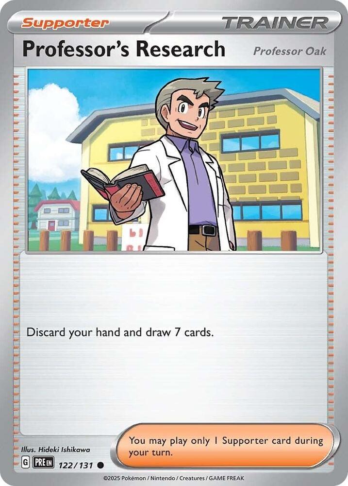 Professor's Research [Professor Oak] PRE 122/131 Common