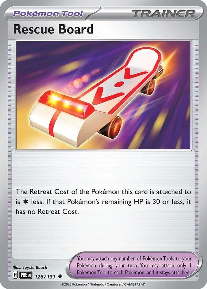 Rescue Board PRE 126/131 Uncommon