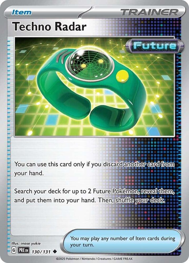 Techno Radar PRE 130/131 Uncommon