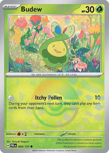 Budew (Poke Ball Pattern) PRE 004/131 Common Holo