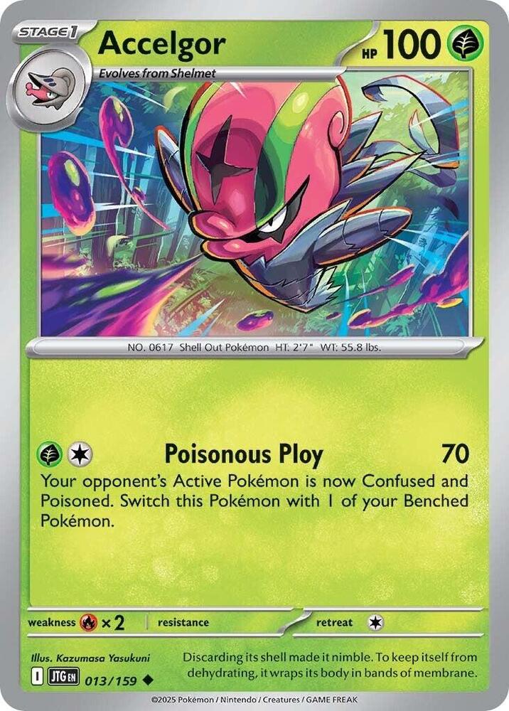 Accelgor JTG 013/159 Uncommon