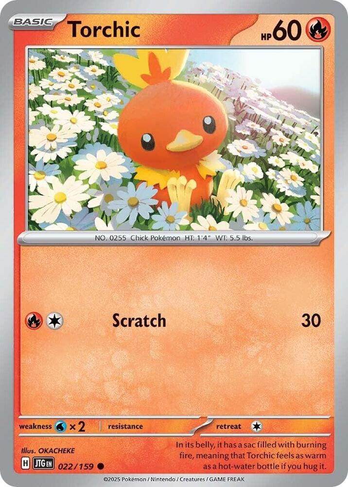 Torchic JTG 022/159 Common