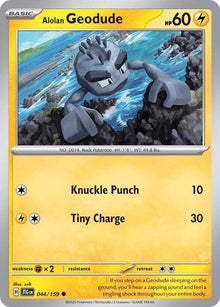 Alolan Geodude JTG 044/159 Common