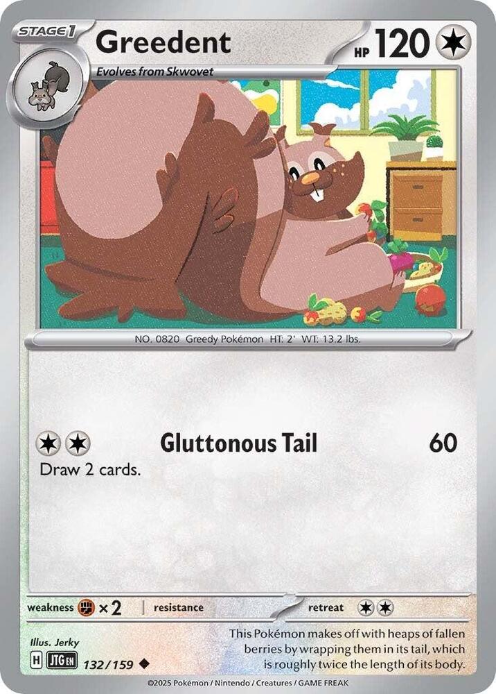 Greedent JTG 132/159 Uncommon
