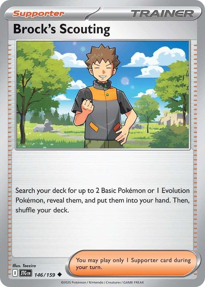 Brock's Scouting JTG 146/159 Uncommon