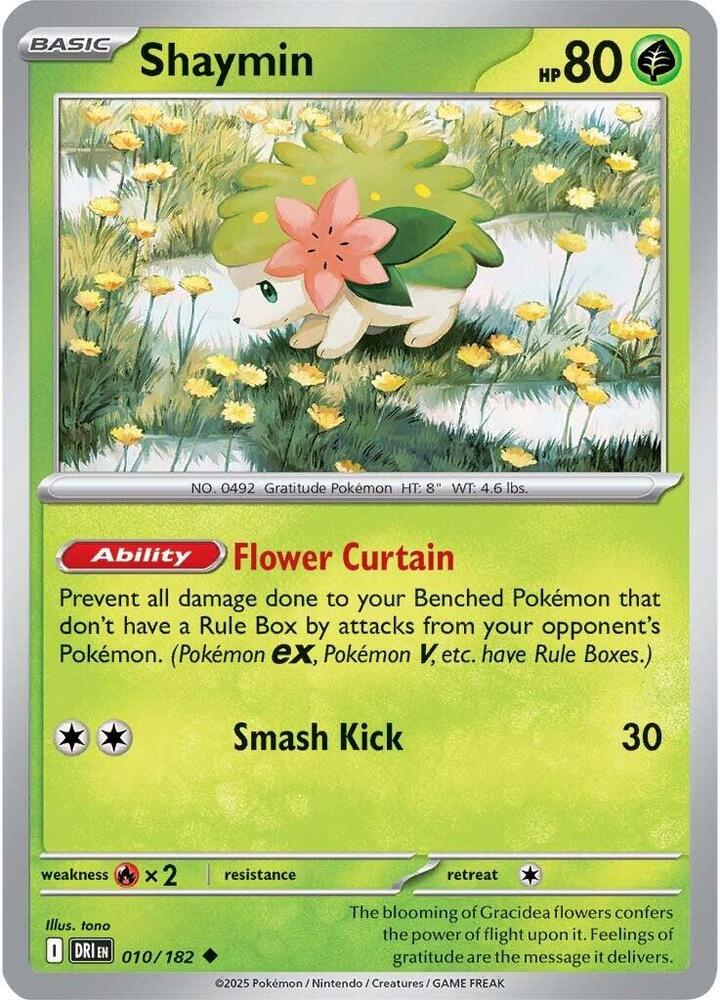 Shaymin DRI 010/182 Uncommon