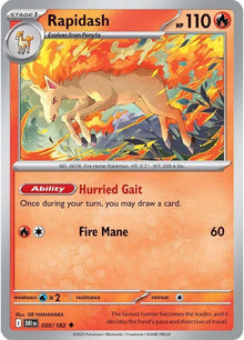 Rapidash DRI 030/182 Uncommon