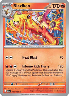 Blaziken DRI 042/182 Rare Holo