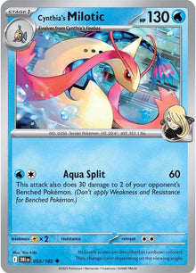 Cynthia's Milotic DRI 053/182 Uncommon