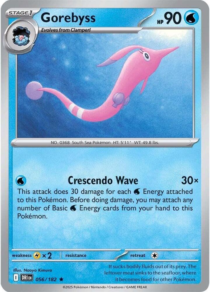 Gorebyss DRI 056/182 Rare Holo
