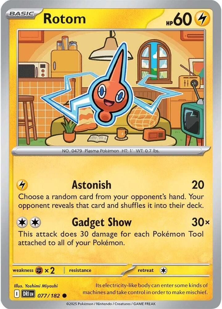 Rotom DRI 077/182 Common