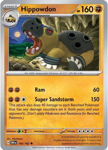 Hippowdon DRI 106/182 Uncommon