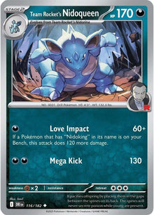 Team Rocket's Nidoqueen DRI 116/182 Uncommon