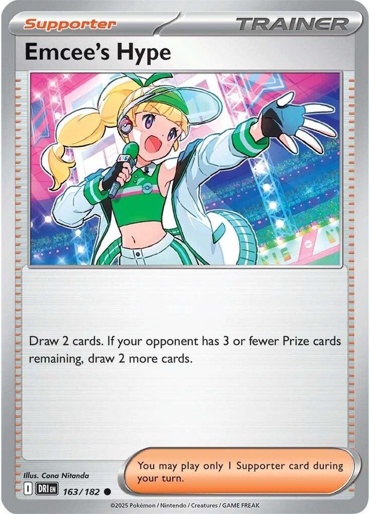 Emcee's Hype DRI 163/182 Common
