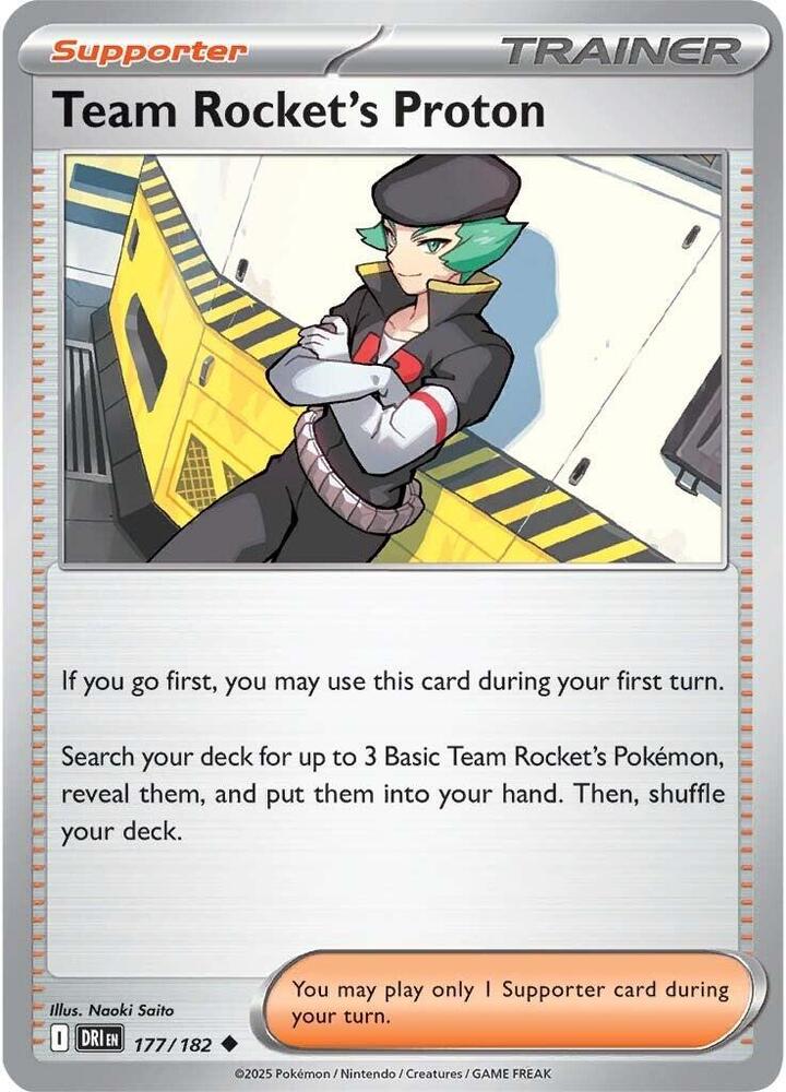 Team Rocket's Proton - DRI 177/182 Uncommon