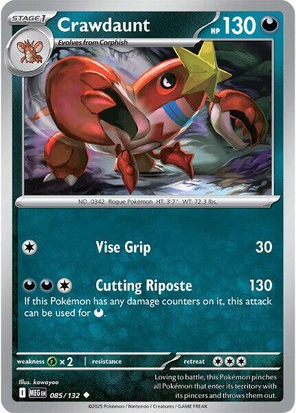 Crawdaunt MEG 085/132 Uncommon