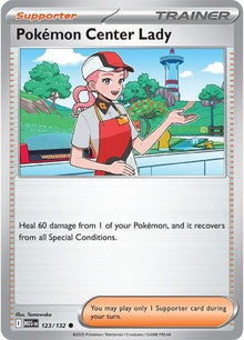 Pokemon Center Lady MEG 123/132 Common