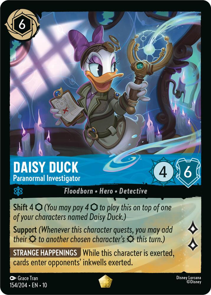 Daisy Duck Paranormal Investigator 154/204 Legendary