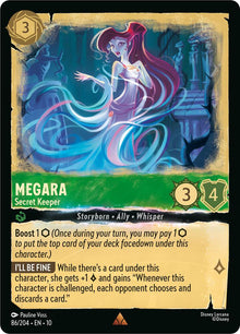 Megara Secret Keeper 86/204 Rare