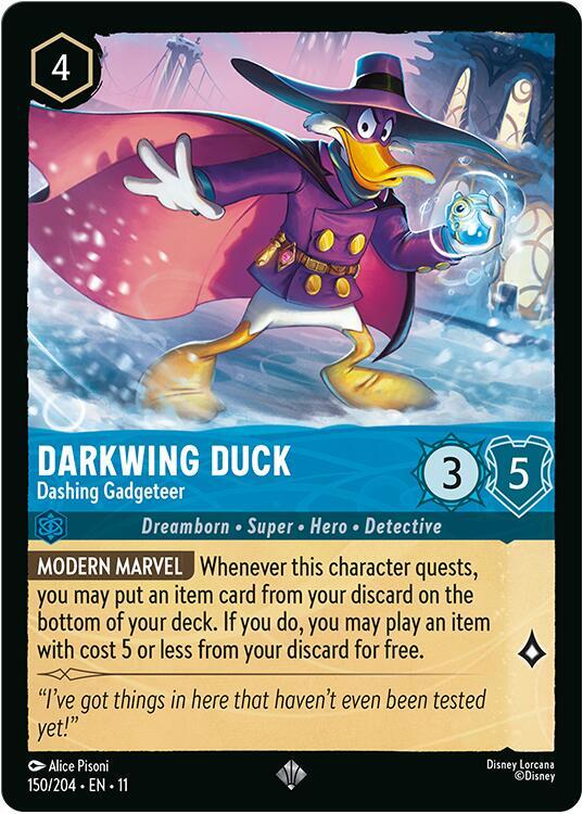 Darkwing Duck - Dashing Gadgeteer 150/204 Super Rare