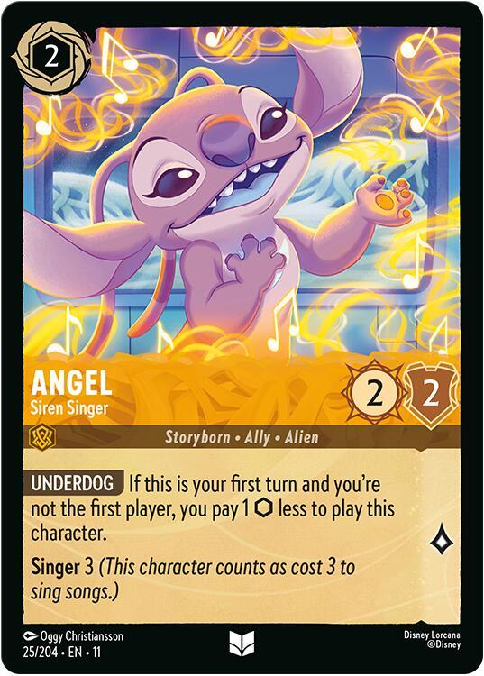 Angel - Siren Singer 25/204 Uncommon