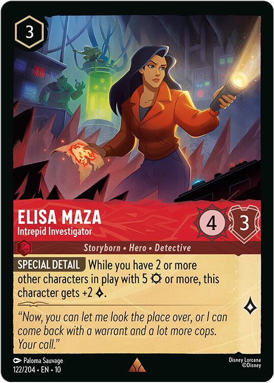 Elisa Maza Intrepid Investigator 122/204 Rare