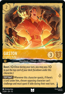 Gaston Frightful Bully 2/204 Uncommon