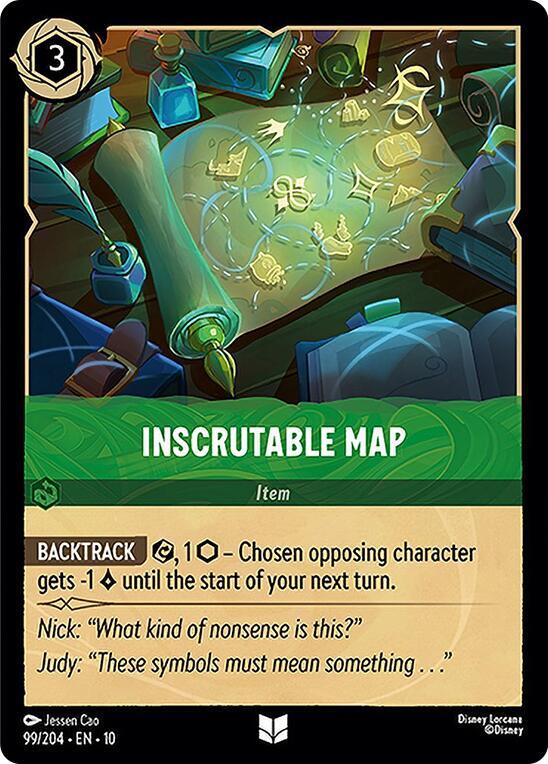 Inscrutable Map 99/204 Uncommon