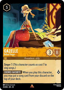 Gazelle Ballad Singer 25/204 Rare