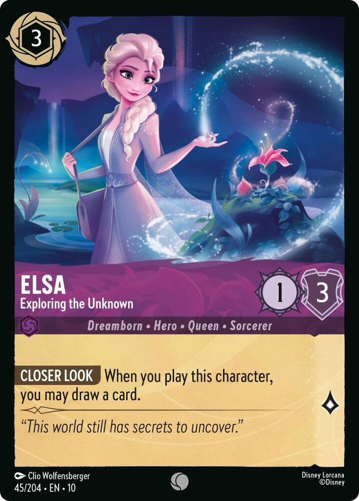 Elsa Exploring the Unknown 45/204 Common