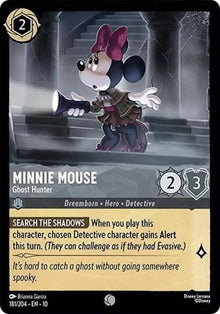 Minnie Mouse Ghost Hunter 181/204 Common