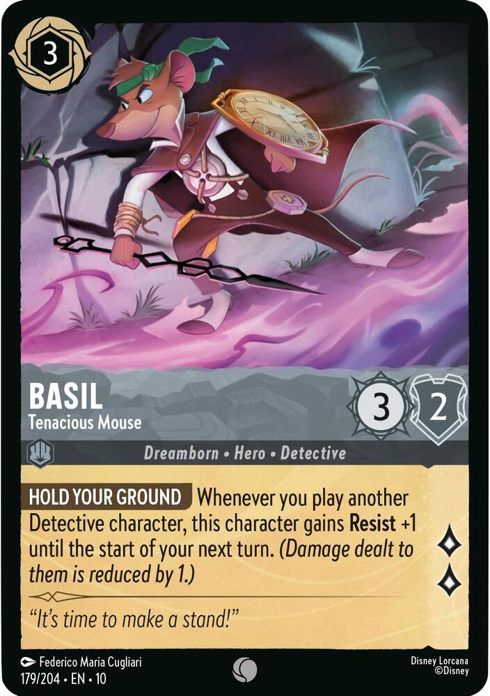 Basil Tenacious Mouse 179/204 Common