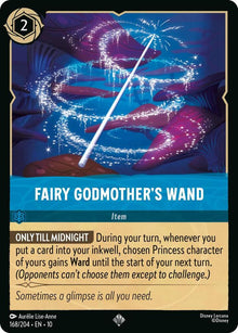Fairy Godmothers Wand 168/204 Super Rare