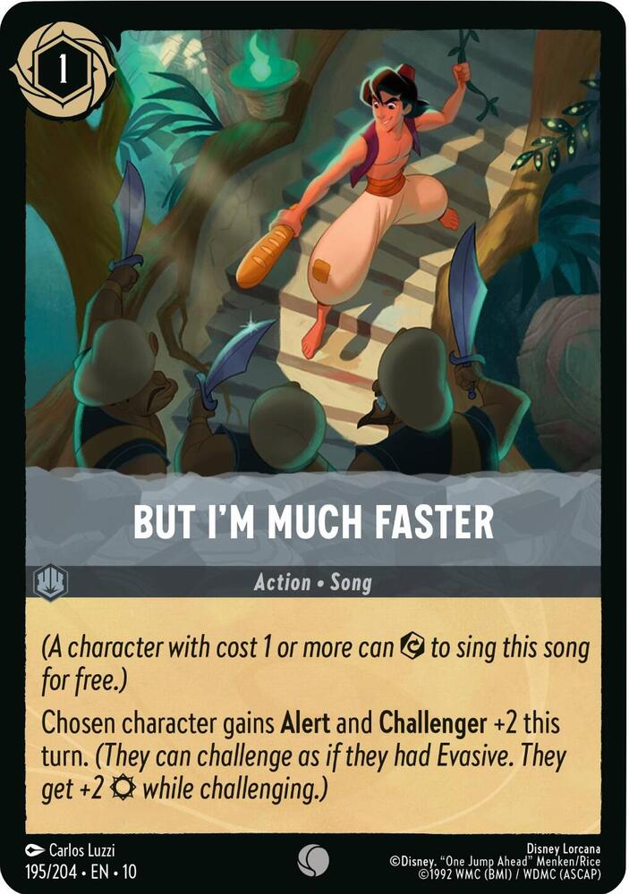 But Im Much Faster 195/204 Common