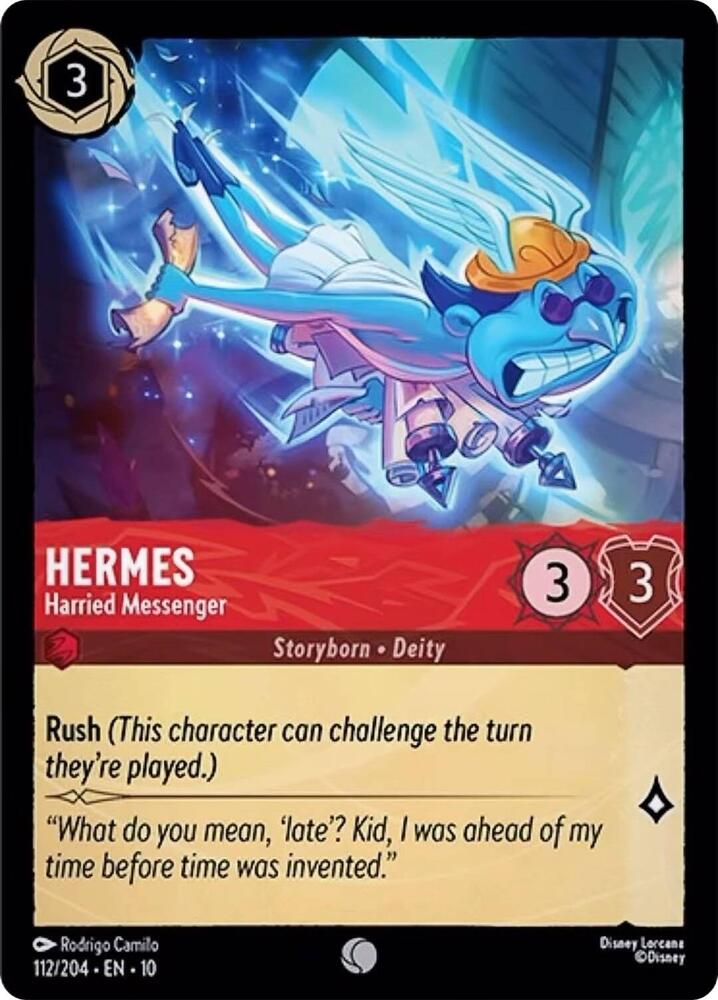 Hermes Harried Messenger 112/204 Common