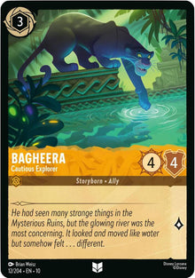 Bagheera Cautious Explorer 12/204 Uncommon