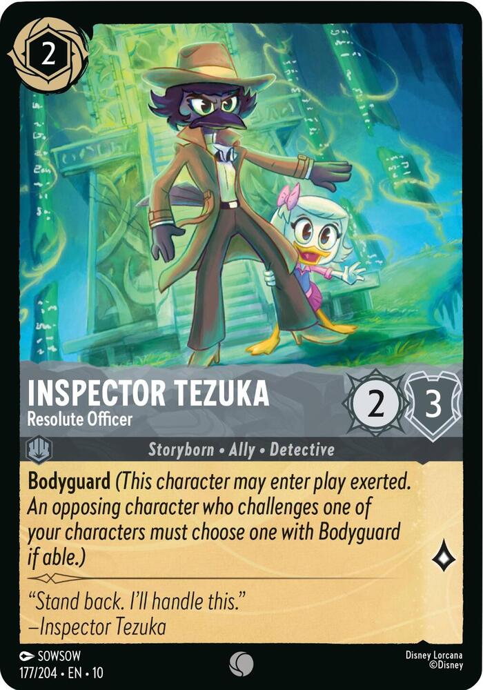 Inspector Tezuka Resolute Officer 177/204 Common